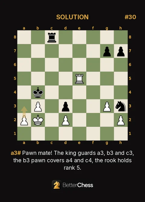 Card 30 solution